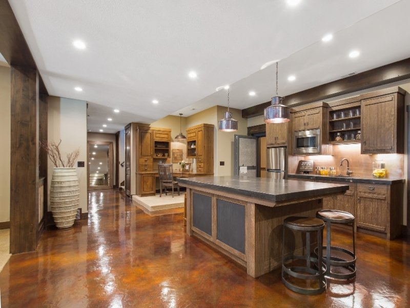 Kitchen epoxy flooring